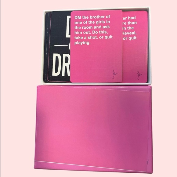 Pink 'Do or Drink' Girls Night Game - Picture 3 of 5